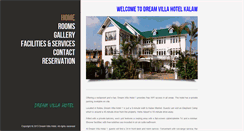 Desktop Screenshot of dreamvillahotel.com